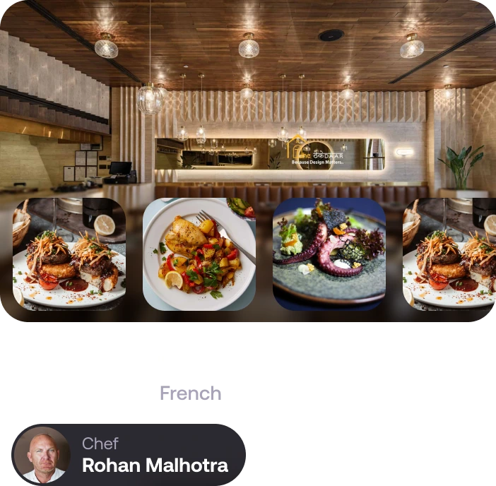 A Prime restaurant card